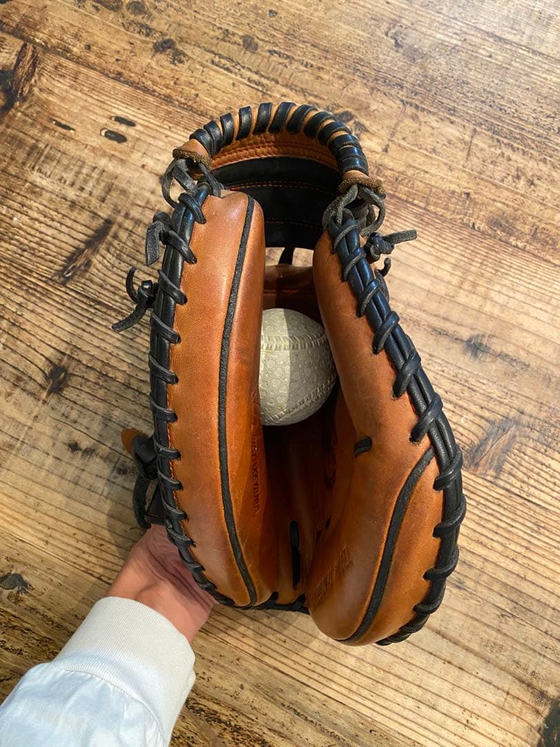 ハタケヤマ　軟式野球用キャッチャーミット