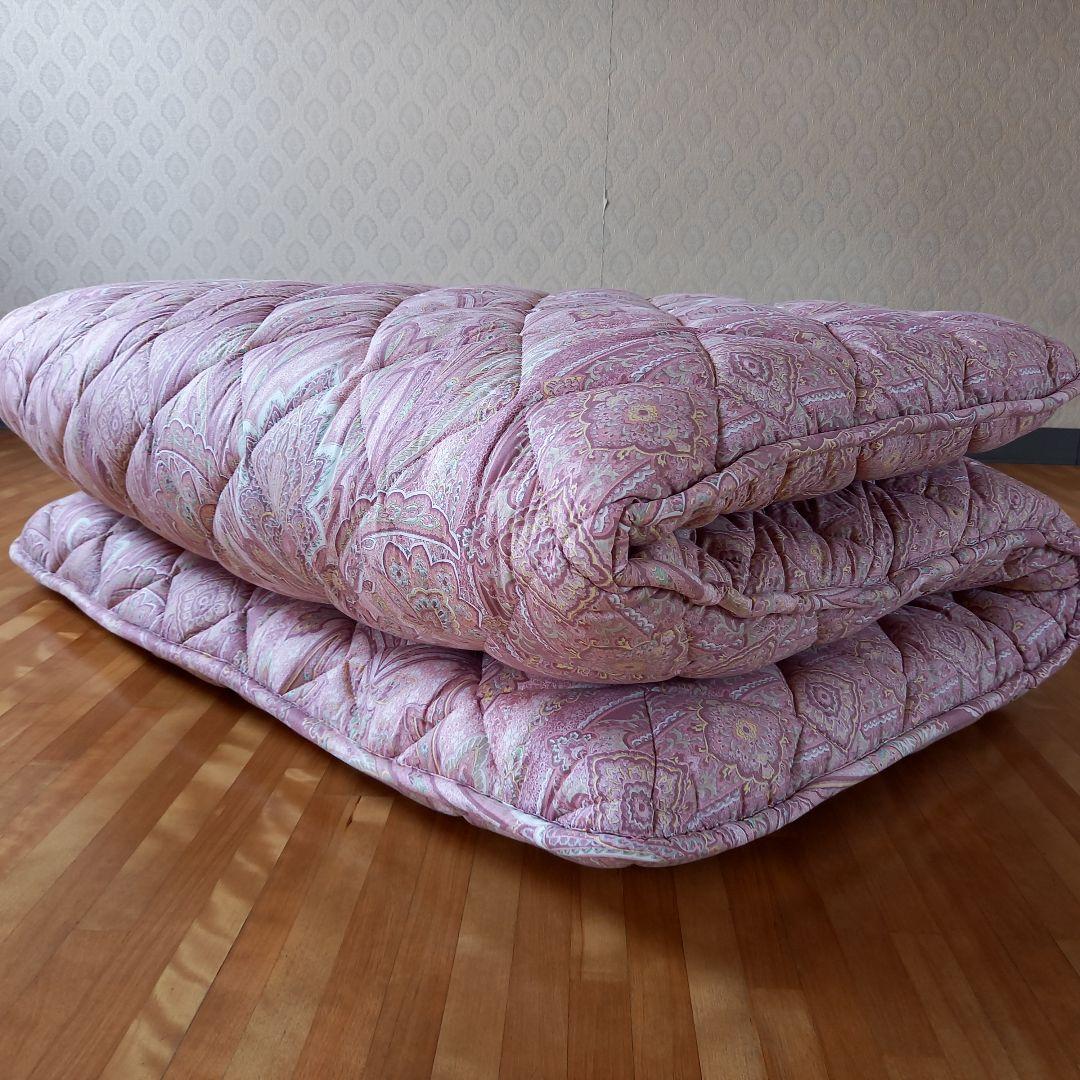 極厚 体圧分散 ホテル仕様 多層 敷布団 ペア2枚セット 清潔 安心 日本製 ⑤