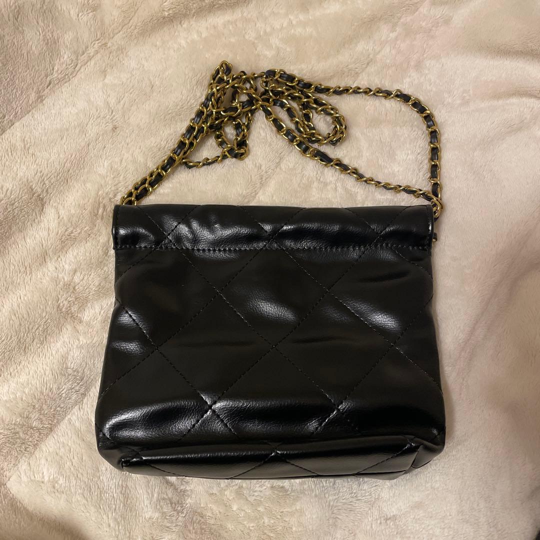 CHANEL ブラック ショルダーバッグ　ノベルティ