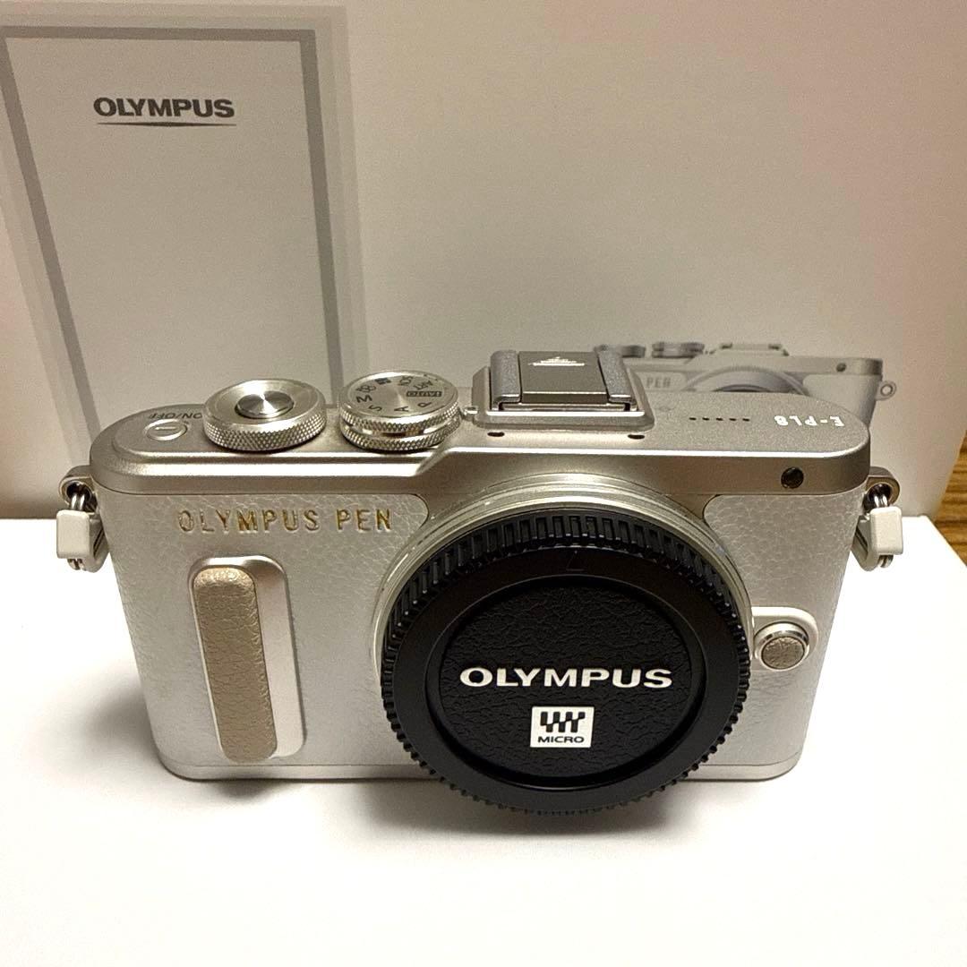 美品⭐︎OLYMPUS PEN E-PL8 ホワイト ダブルズームキット