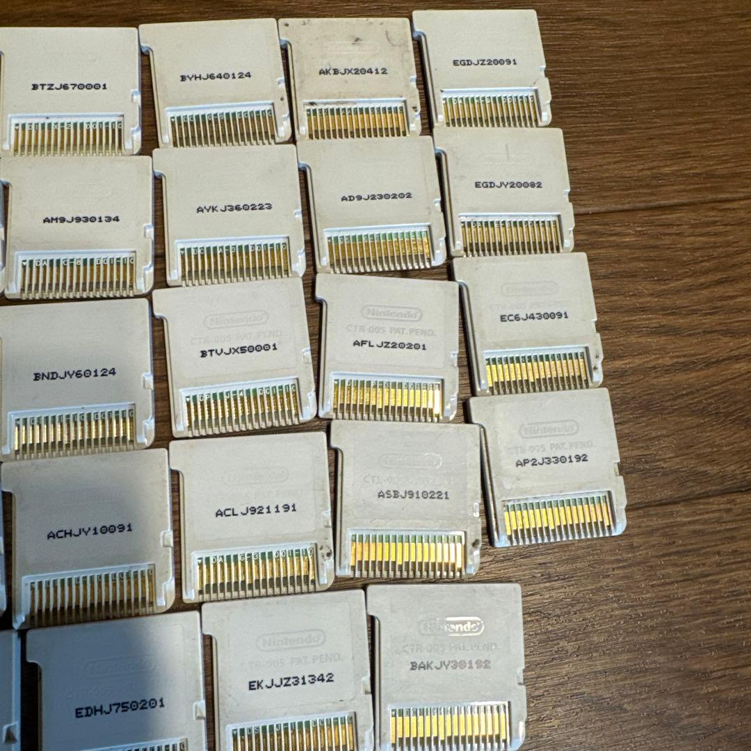 DSソフト　3DSソフトまとめ売り　ジャンク　49枚