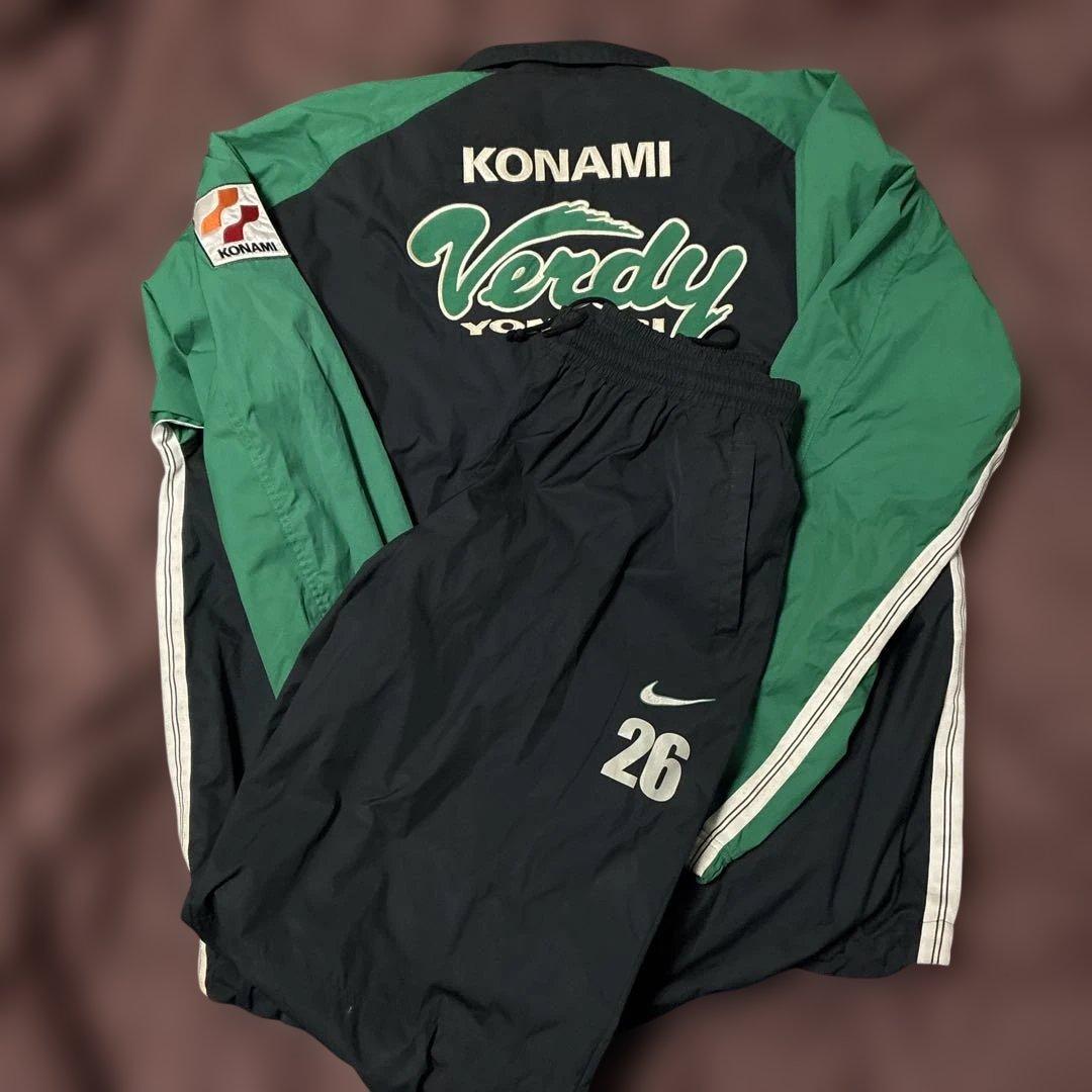 ヴェルディ川崎　選手実使用　ウインドブレーカー上下　サイズ3XL KONAMI