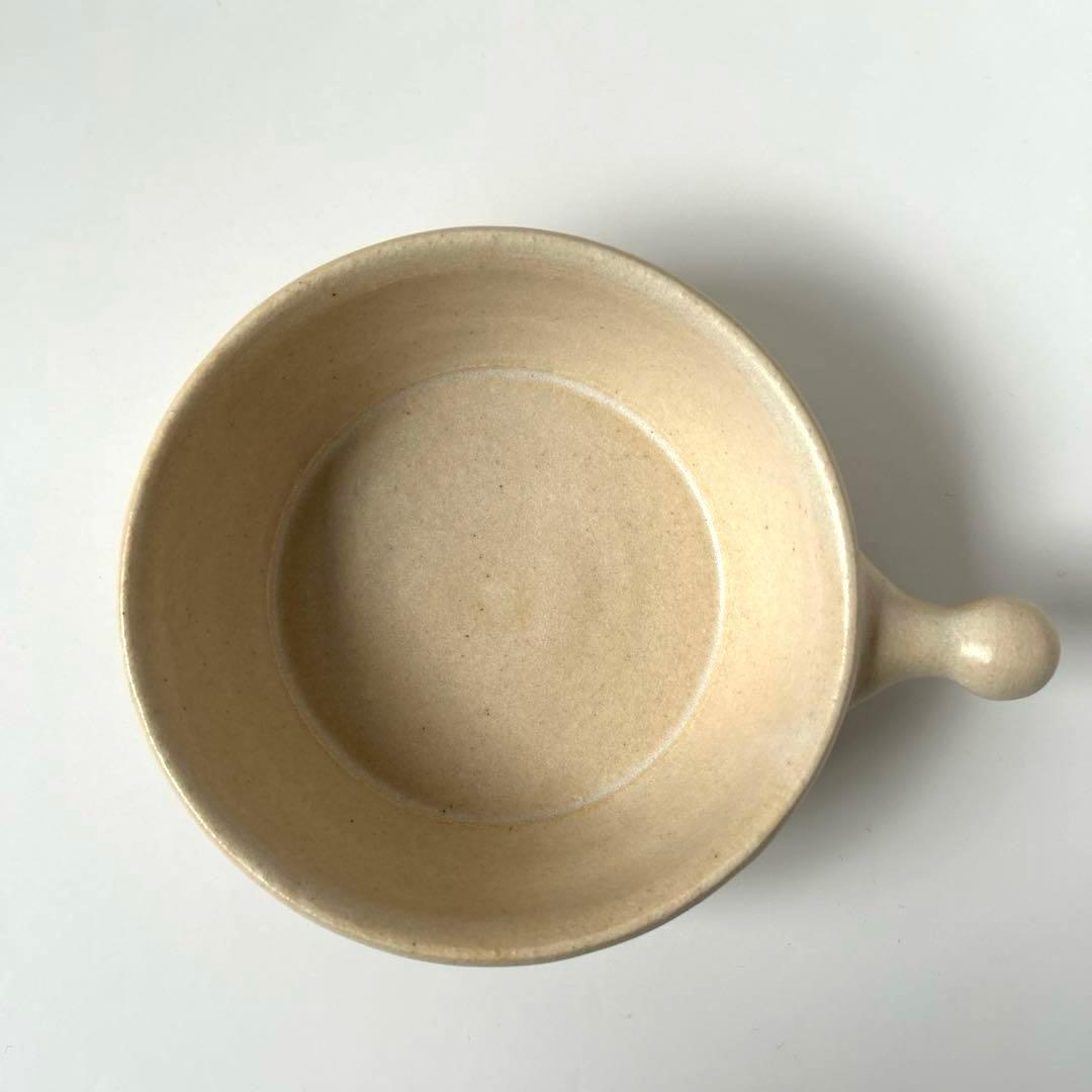 内田可織　耐熱皿　手付きグラタン皿　とんすい　取り皿　スープカップ　未使用2個