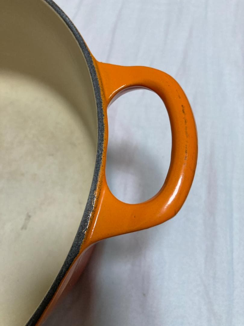 LE CREUSET ルクルーゼ ココット・ロンド 22cm オレンジ