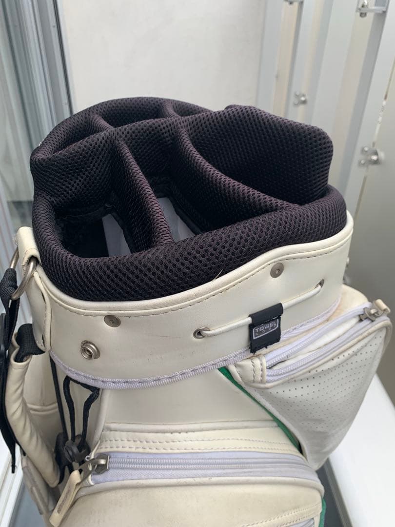  キャディバッグ ホワイト