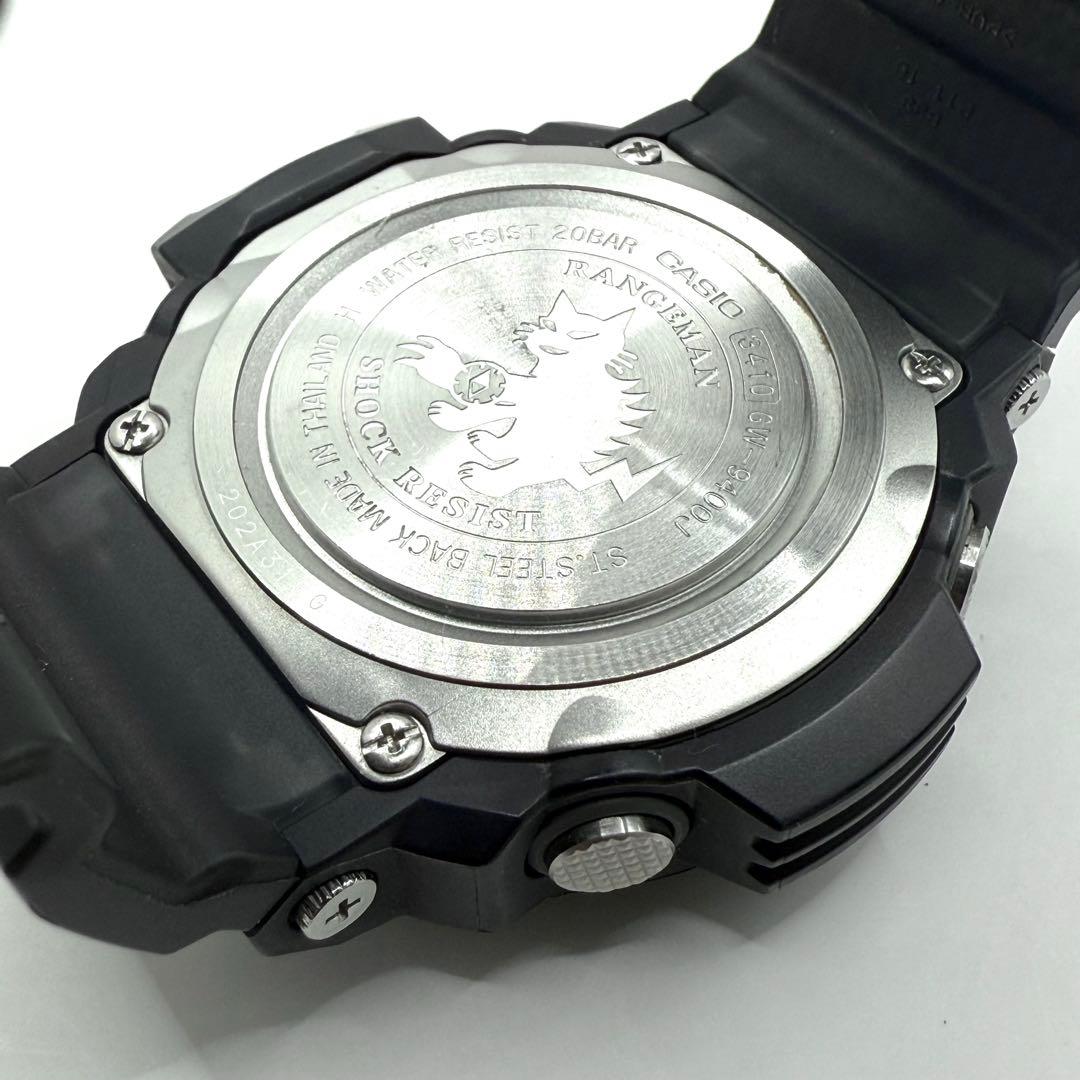 【美品】　CASIO G-SHOCK GW-9400-1JF レンジマン