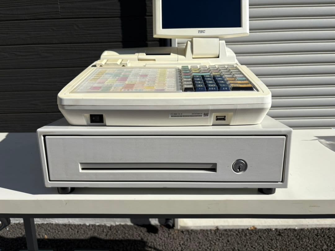 【美品】東芝TEC FS-2055 レジスター　バーコードリーダー付