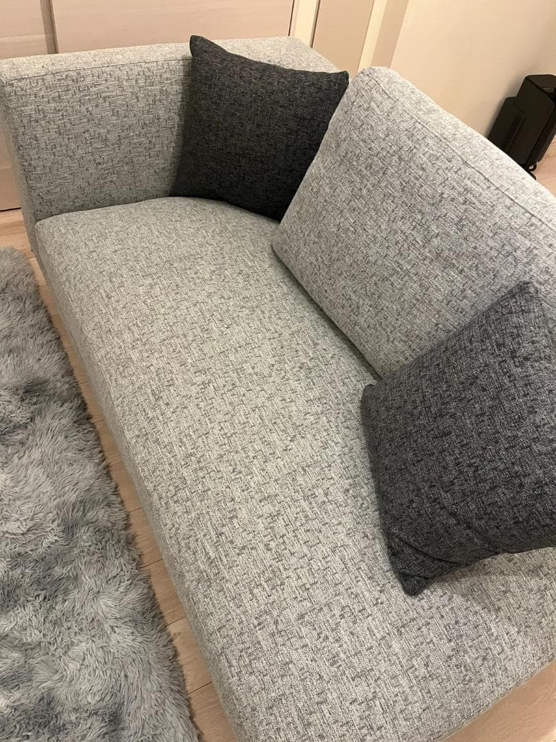 【新品半額・引き取り限定】定価10万円→4.5万円！関家具カウチソファレイモンズ