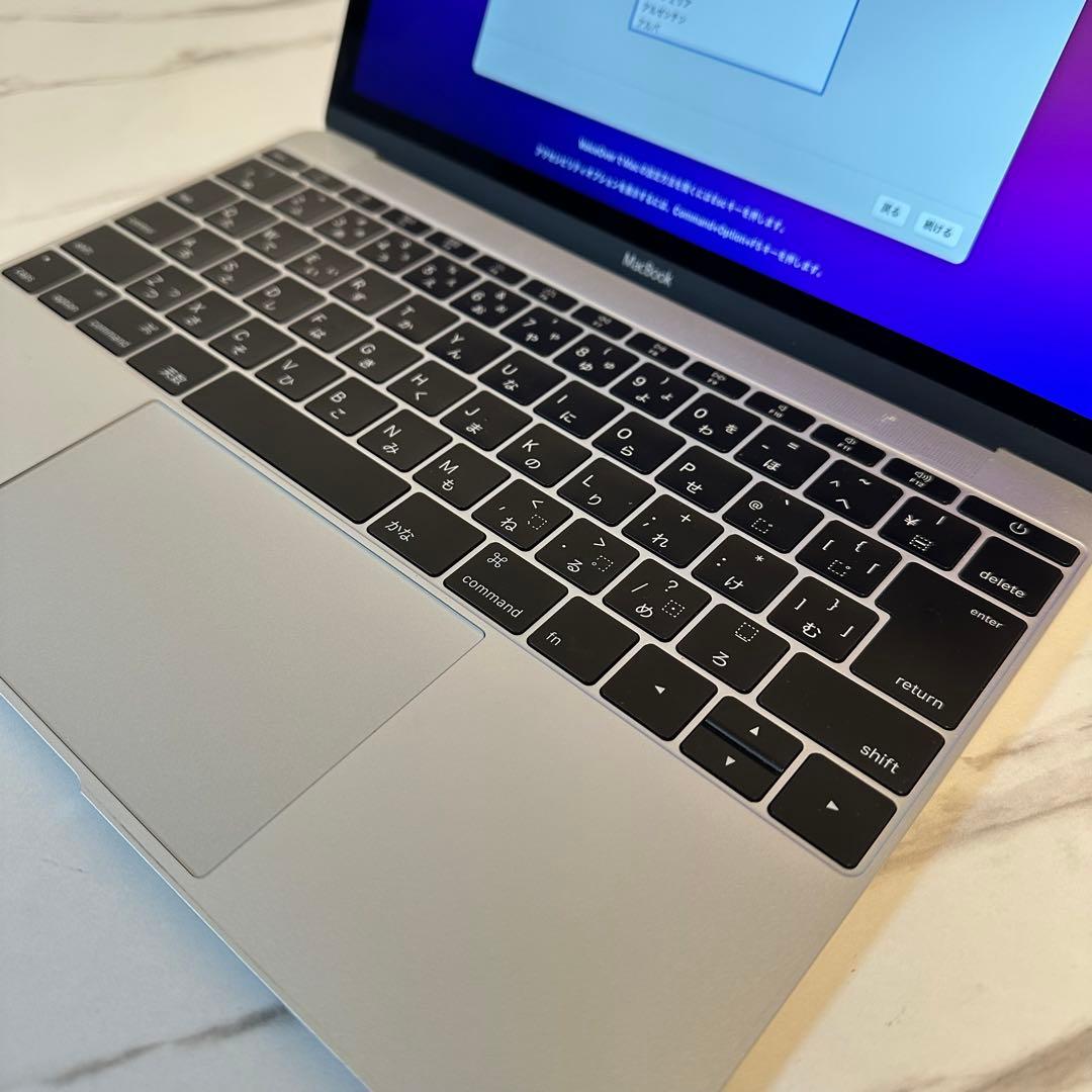 Apple MacBook シルバー A1534 初期化済み Retina