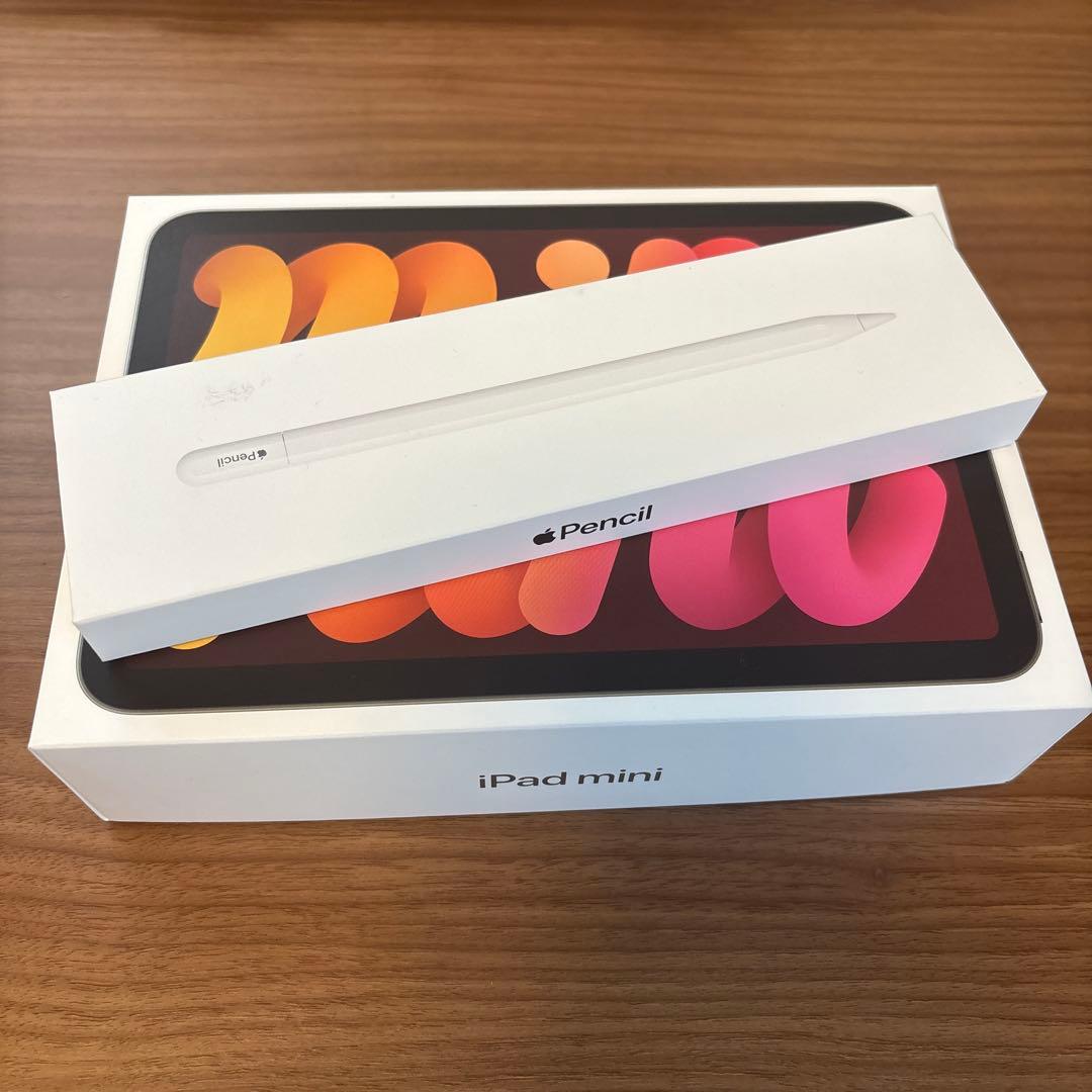 iPad mini 第7世代 256GBスターライト+ Apple Pencil