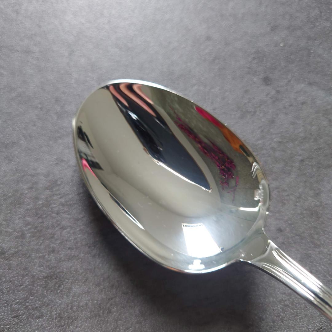 美品 クリストフル アルビ サービングフォーク サービングスプーン