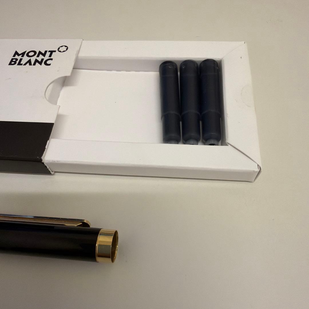 MONT BLANC万年筆　ノブレスオブリージュ　純正リフィル付