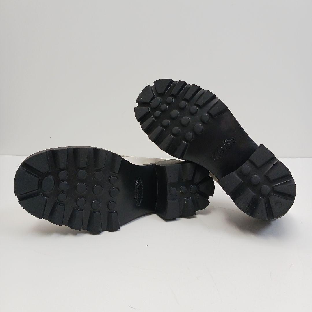 ✨新品未使用✨トッズ　ケイト　ヒールローファー　メタルチェーン　34 1/2