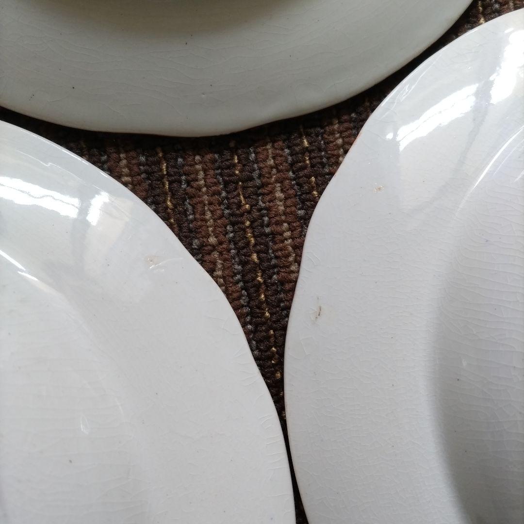 【美品】1900年代初期　スポード　コープランド　アジアンフラワー　スープ皿３枚