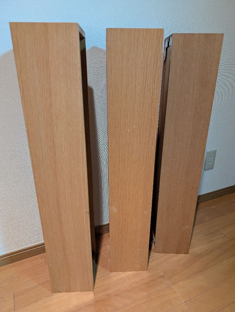 《送料込》無印良品 壁に付けられる家具箱 オーク 88 棚 シェルフ 収納木製