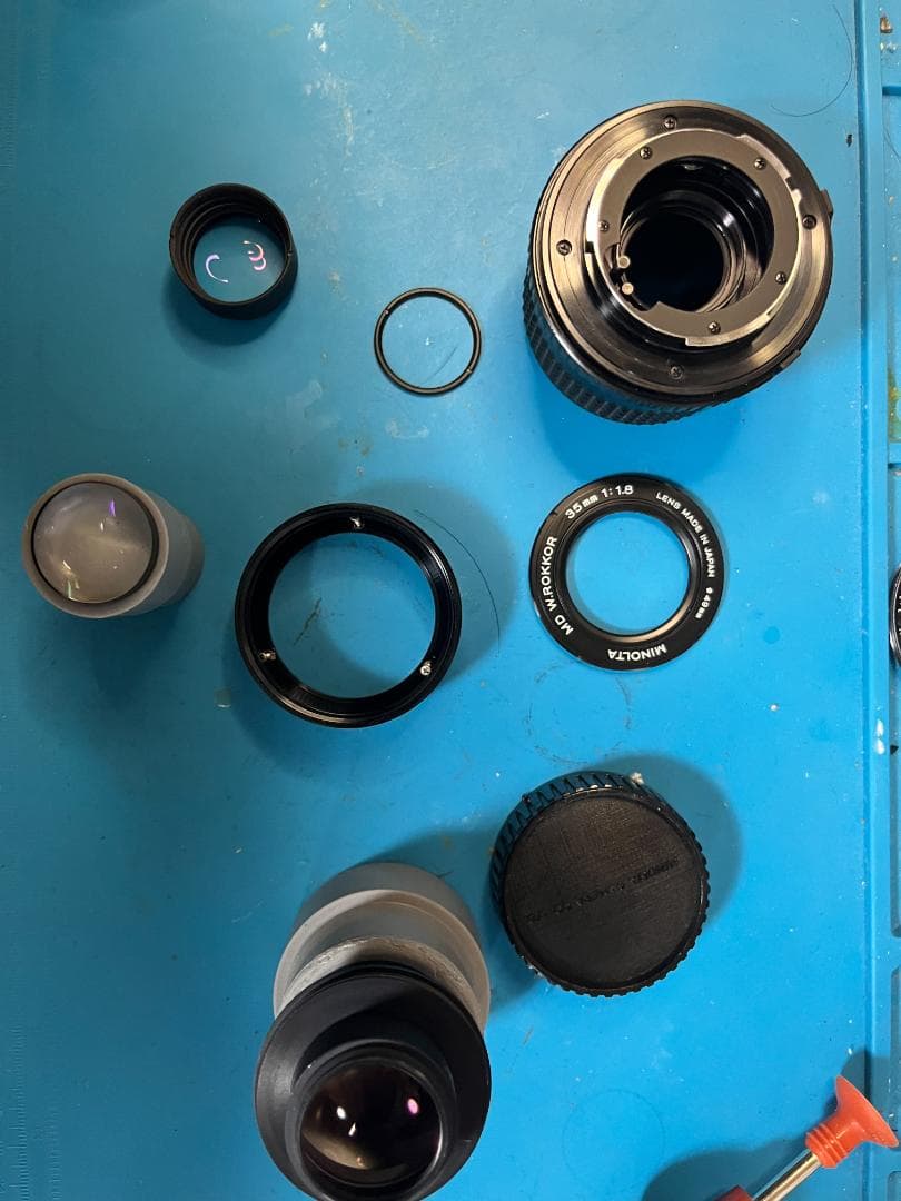 【希少】動作◎ ミノルタ MD W.ROKKOR 35mm F1.8 028