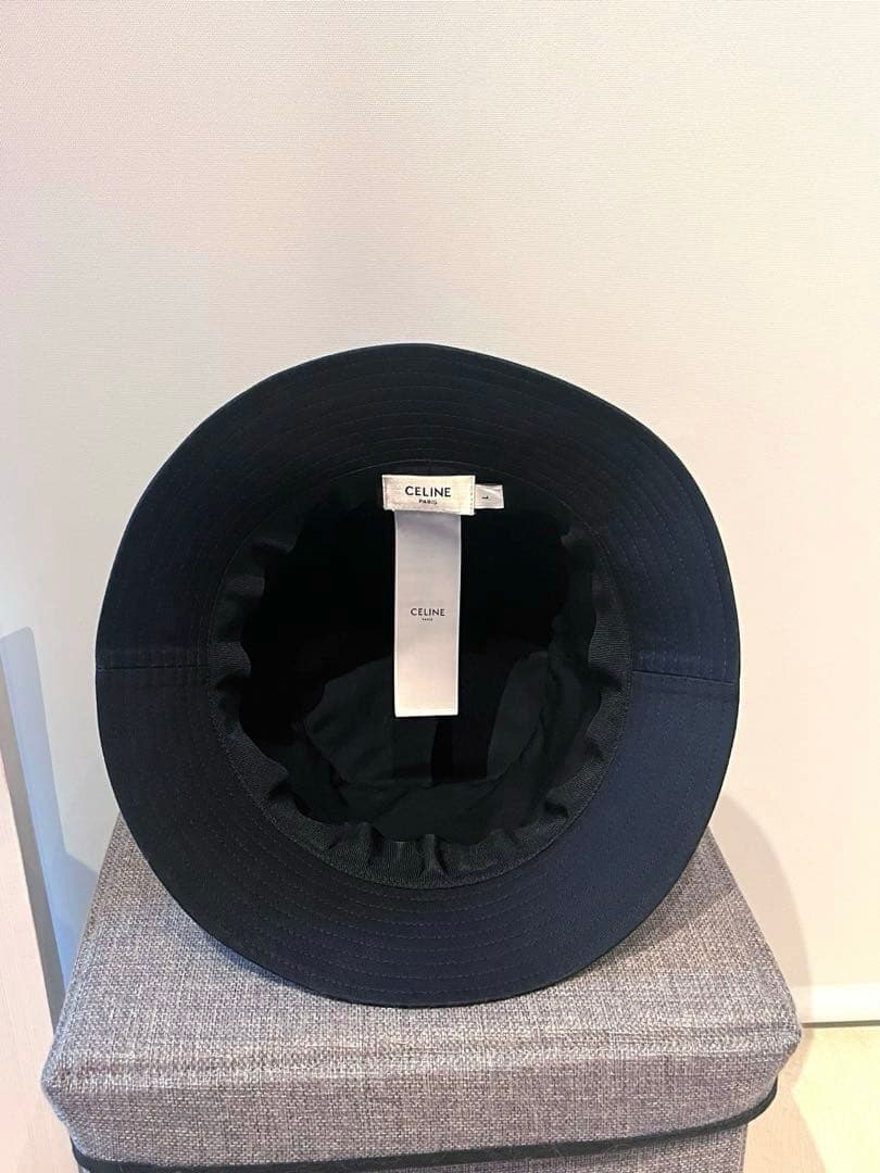 【CELINE 】バケットハット （Lサイズ）ブラック セリーヌ