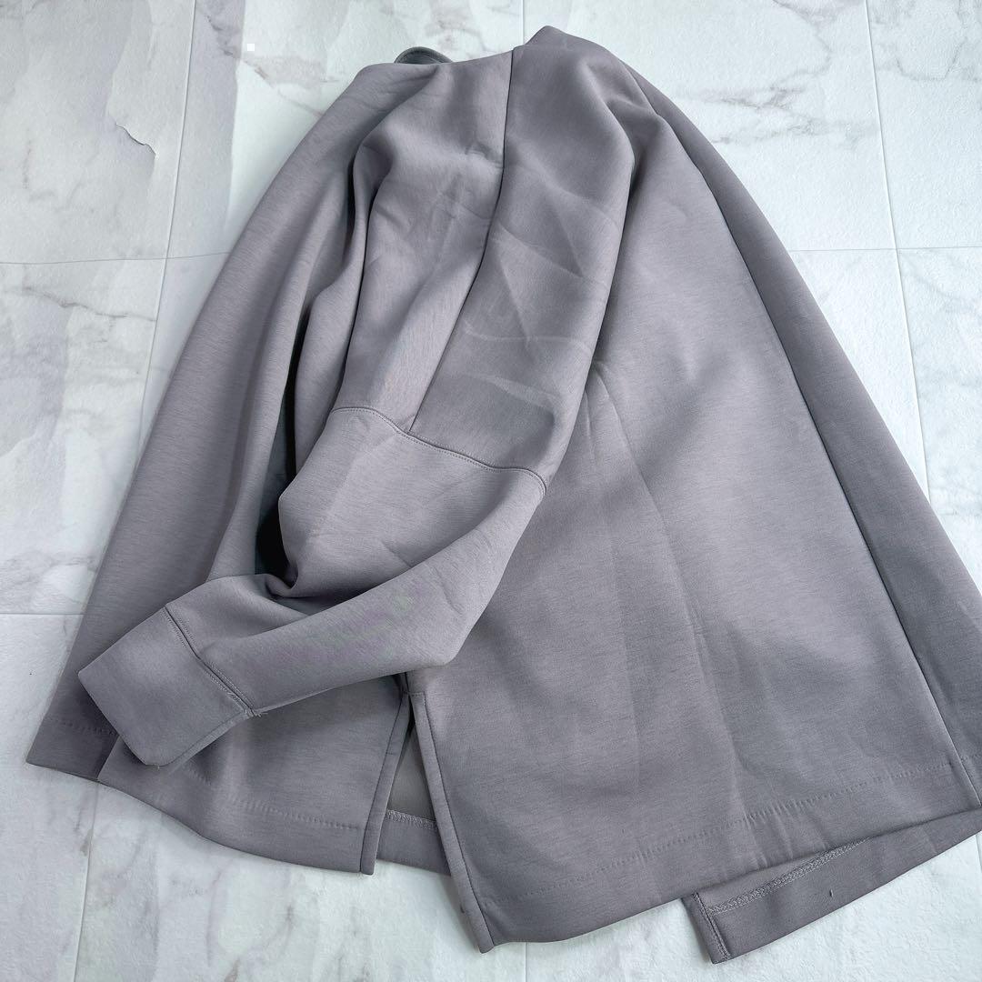 ウィム ガゼット ダンボールプルオーバー 着丈長め　グレージュ