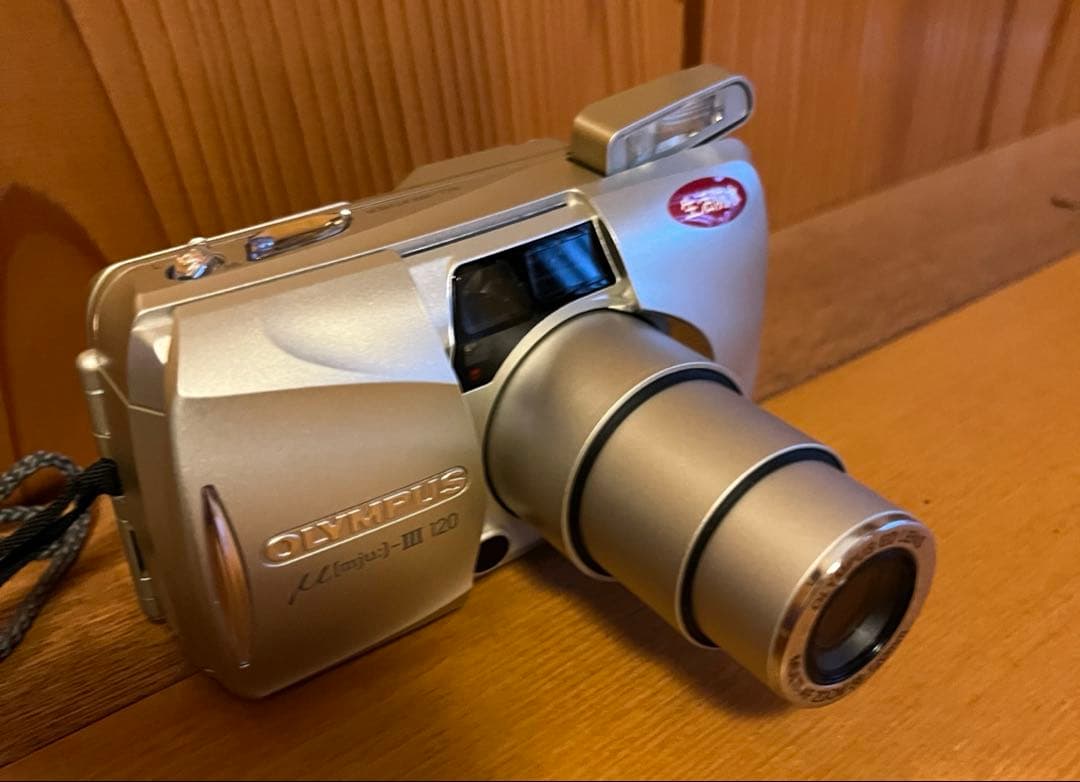 k*7様 超美品　OLYMPUS　μ−3 120 ミュー　mju フィルムカメラ