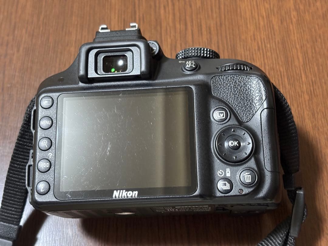 Nikon D3300 レンズキット 動作確認済 ショット数3288 レンズカビ