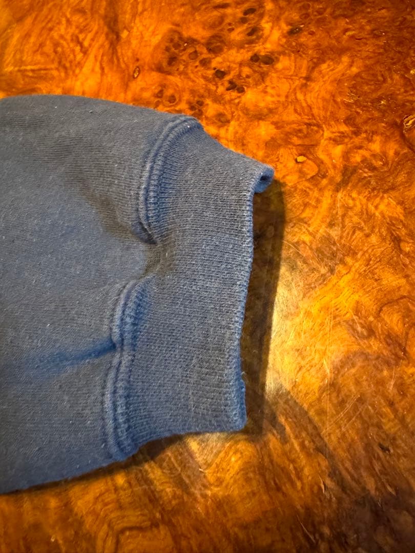 USA neighborhood skateナス紺フェードスエットサイズ表記XL