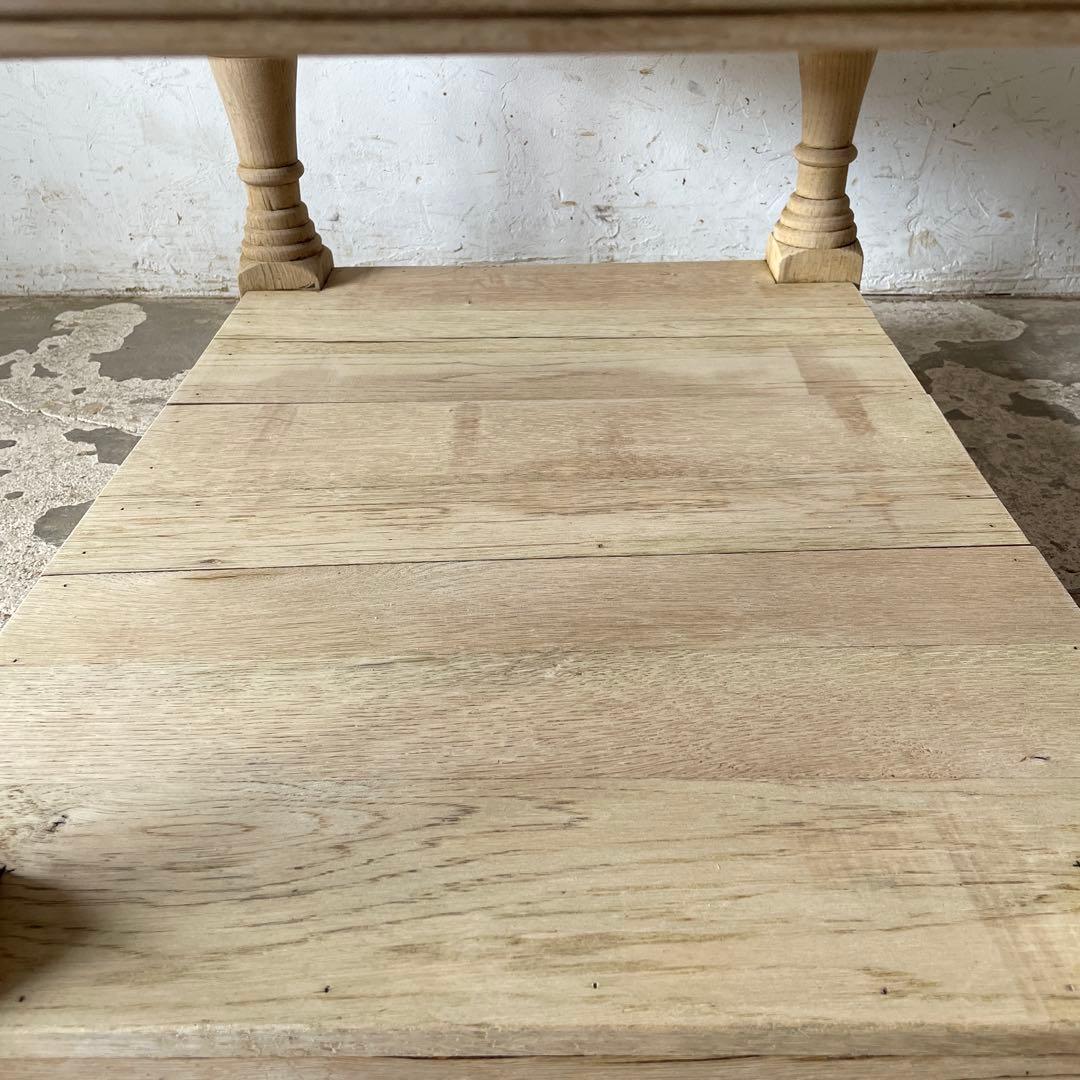 ビンテージ サイドテーブル　コーヒーテーブル　テレビ台　剥離