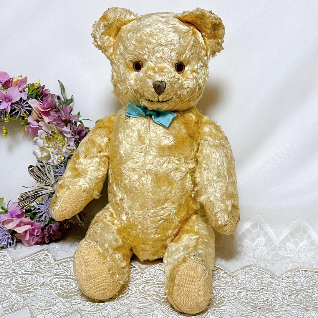 ❤️奇跡の極美品✨❤️英国にっこりアンティークベア　テディベア　ビンテージ　イギリス