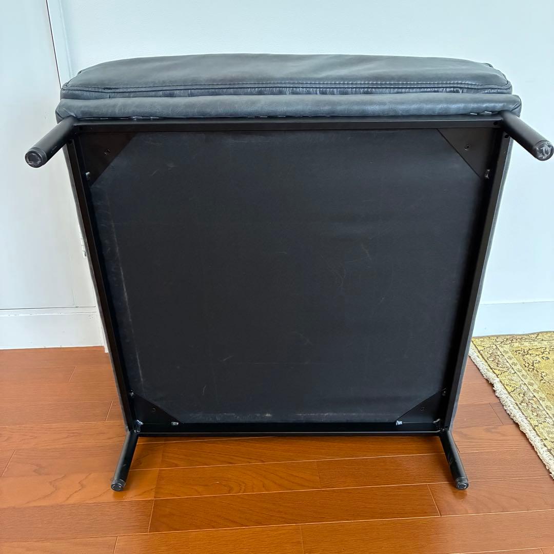 関家具 CRASH GATE PLUTO 専用 スツール オットマン　ブラック