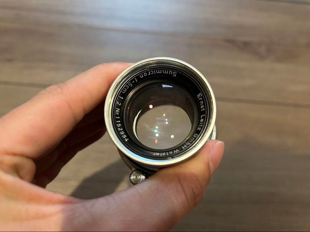leica summicron 50mm f2 1世代 沈胴