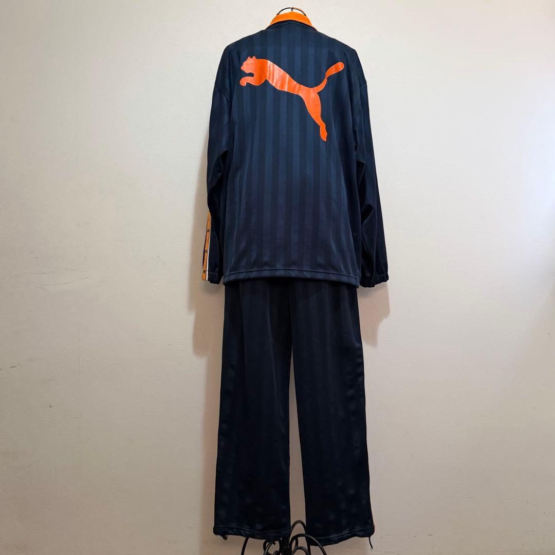 PUMA プーマ トラックジャケット パンツ　プージャ オレンジ 上下 L