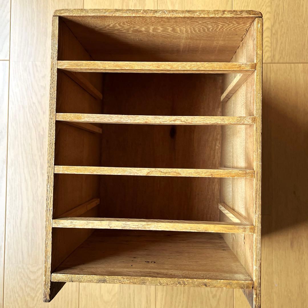 古道具　昭和レトロ　小引き出し　5杯　木製