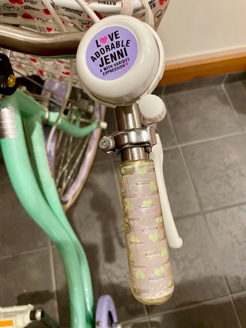 ２４インチ☆シスタージェニー自転車ミントグリーン ラベンダー