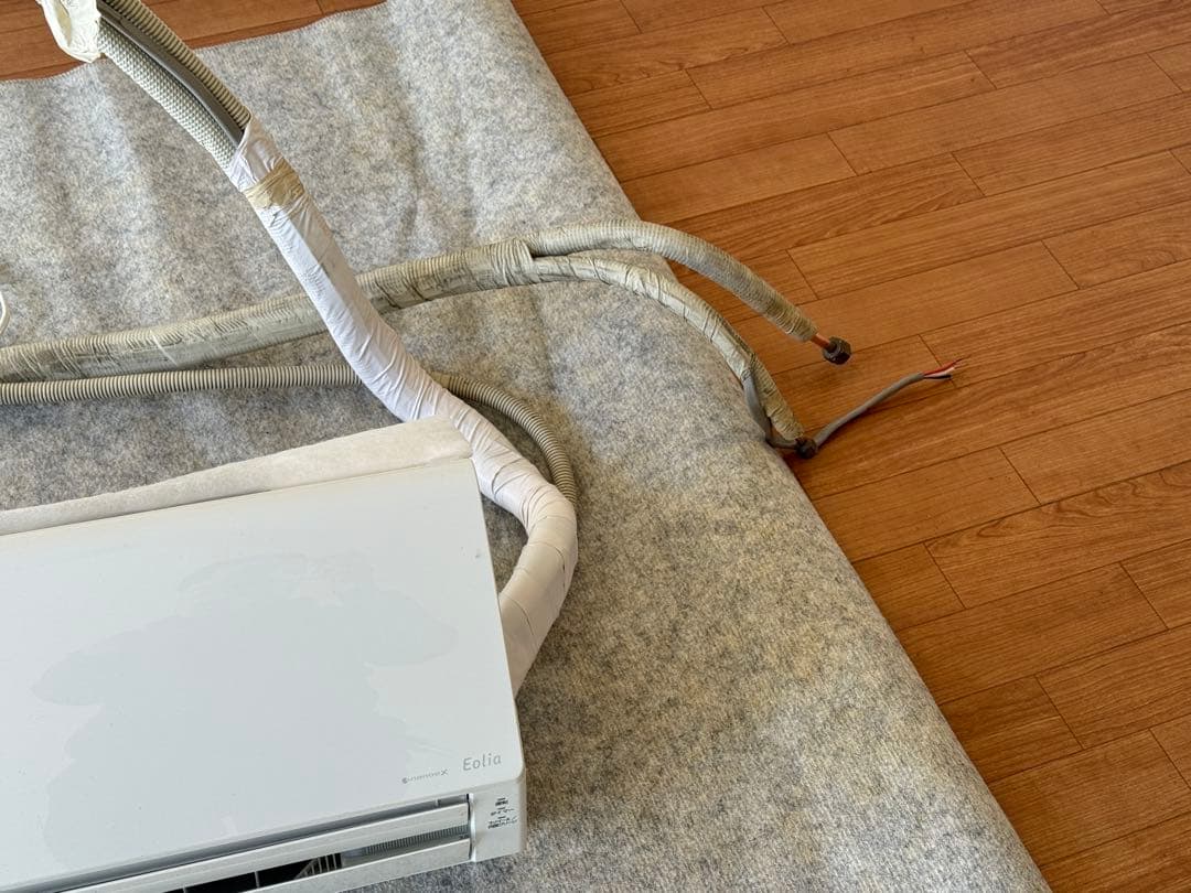 パナソニック　CS-252DFL-W エアコン　エオリア　室外機セット