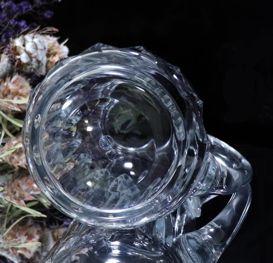 オールド・バカラ 大型 1.5kg ピッチャー レアデカンタ 水差し クリスタル