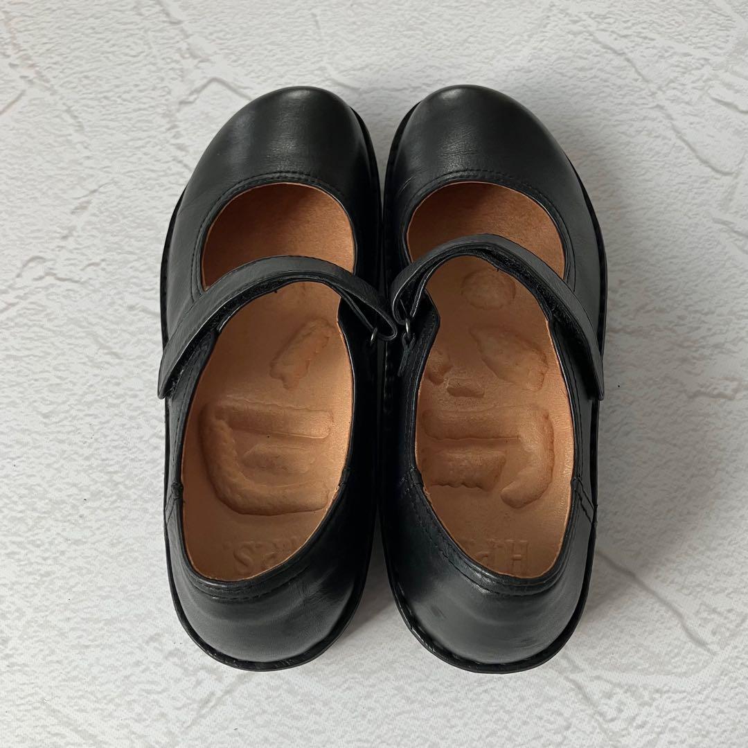 ✨極美品✨H.P.S. ストラップ コンフォートシューズ パンプス 外反母趾 黒