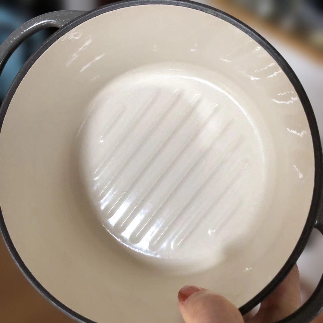 VERMICULAR 両手鍋 グレー 鋳鉄製18CM