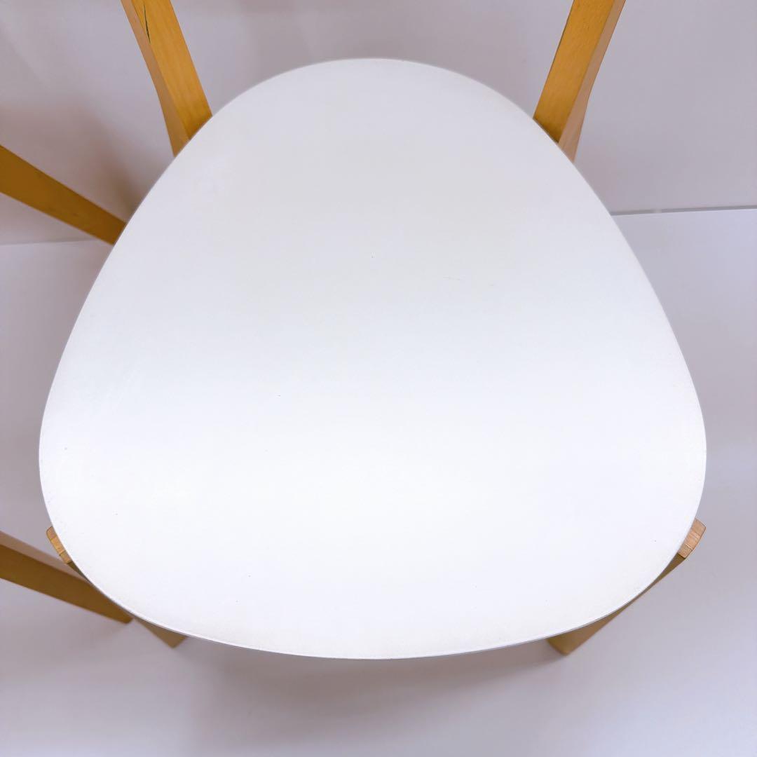 IKEA ノールドミーラ チェア 2脚セット ホワイト/バーチ