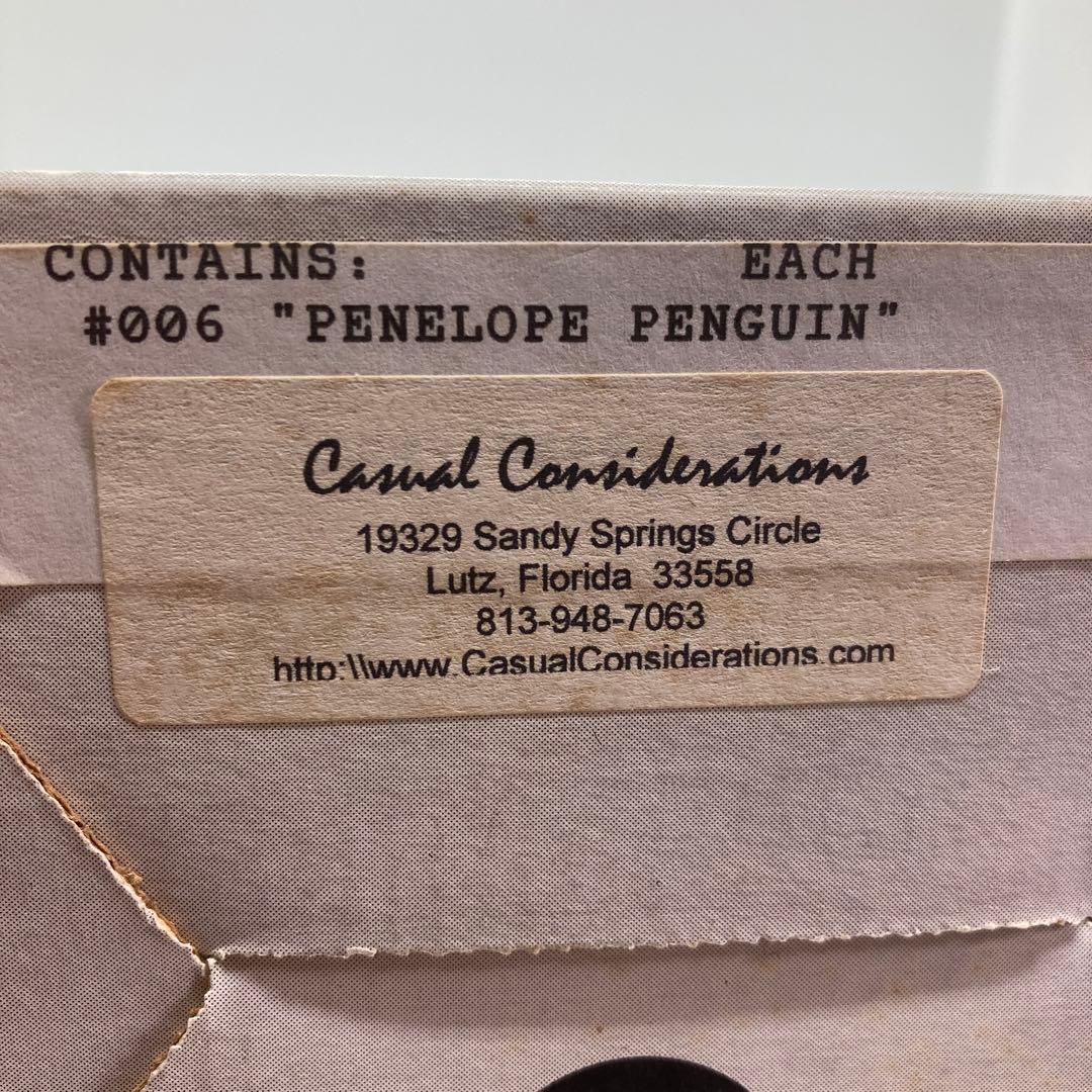 USA 1997 JOHN RAYA ペンギン オブジェ 置物 PENGUIN