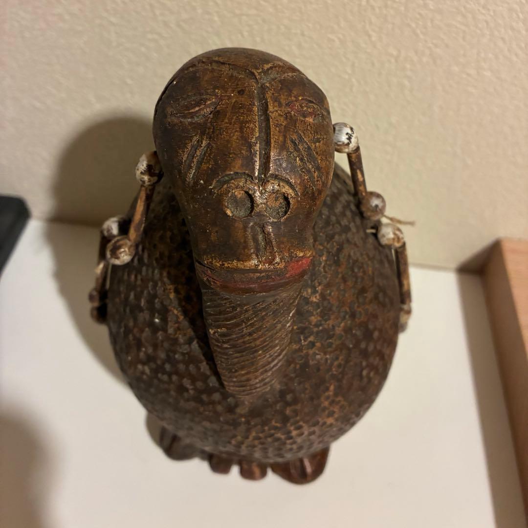 ガボン　アフリカ　置物