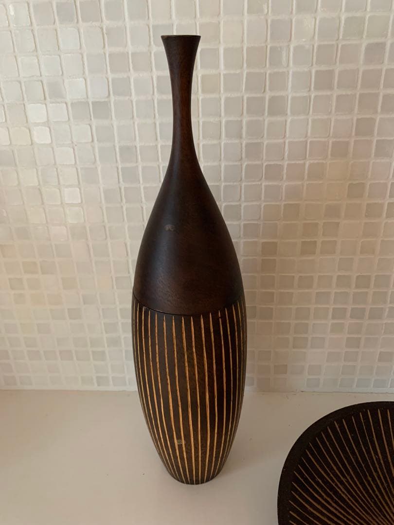 専用です。素敵なインテリア木製　木彫り　雑貨　飾り　オブジェ　木彫りアート