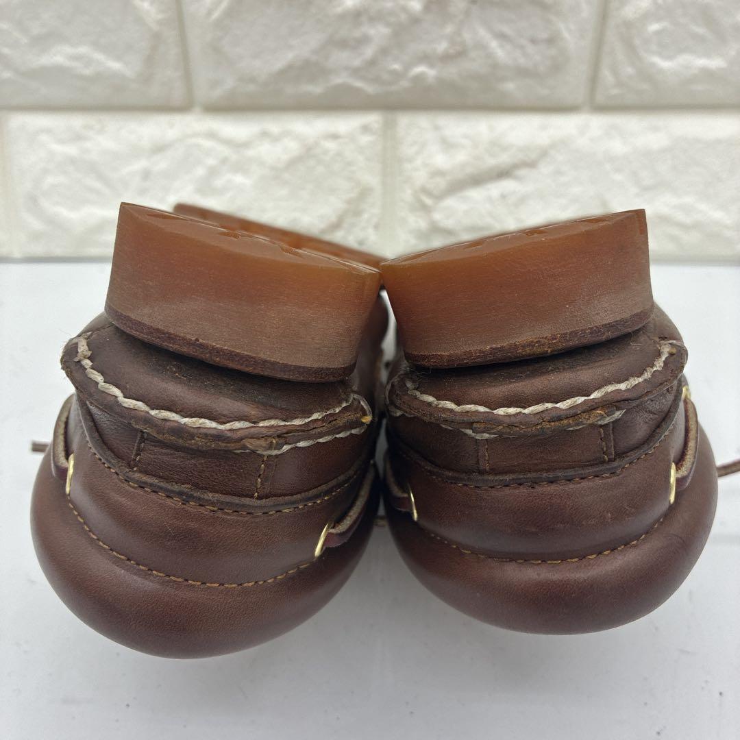 【美品】ティンバーランド スリーアイ クラシックラグ 5.5W 51304 茶