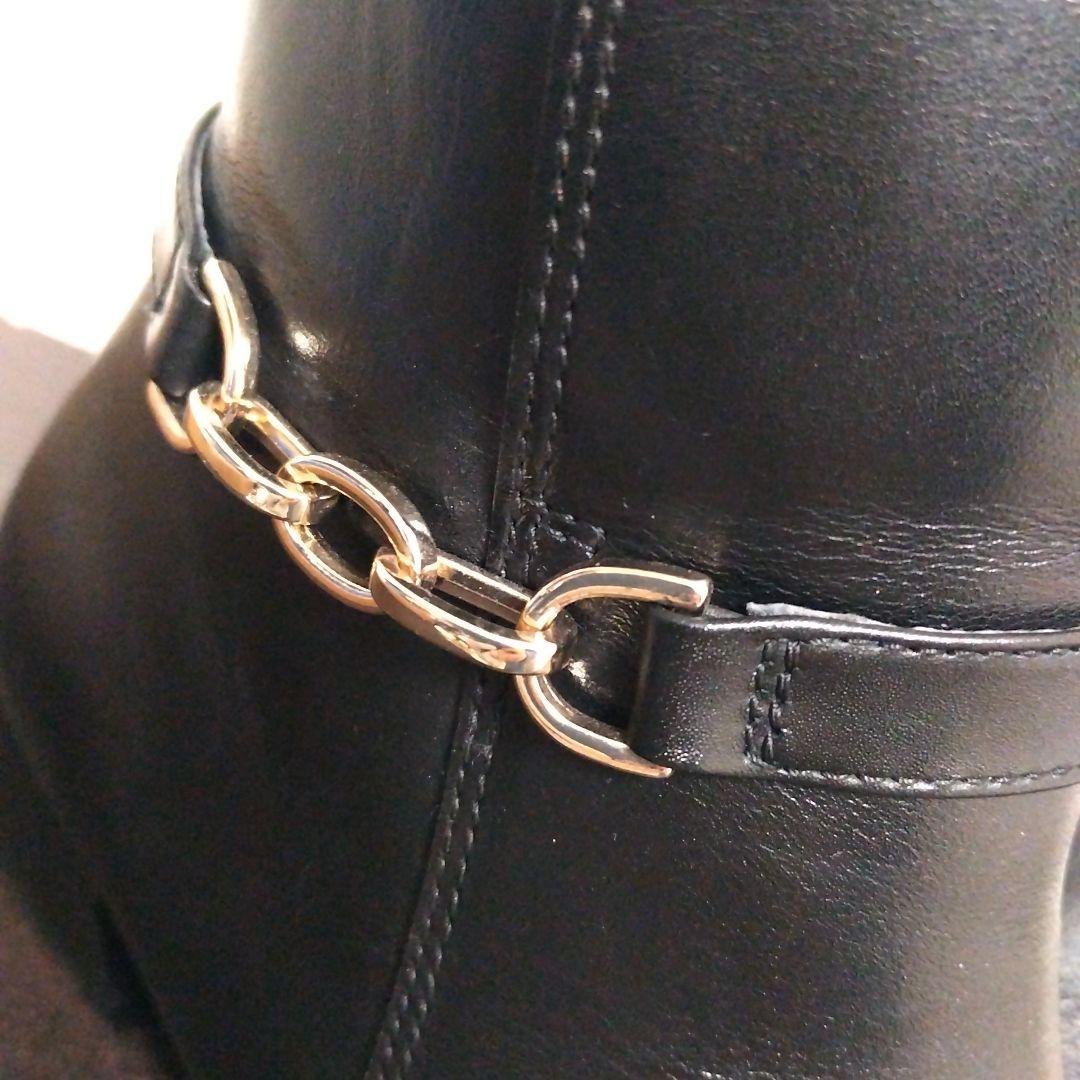 MODE KAORI 2wayチェーン付きショートブーツ ブラック 24.5cm