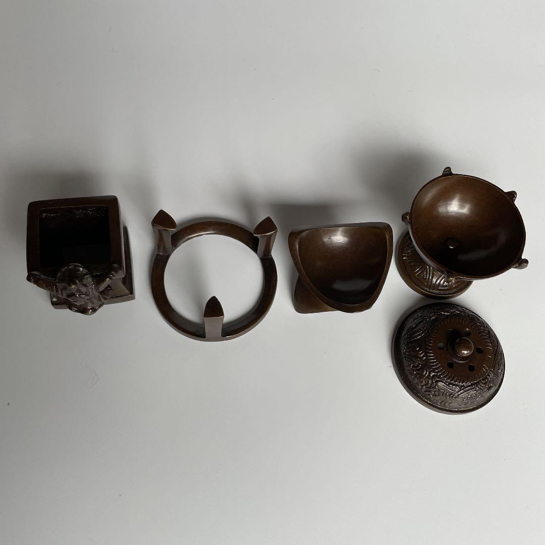 お値下げ！　茶道具　七種蓋置　共箱