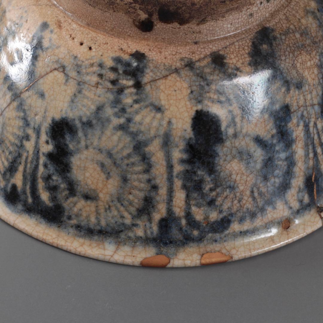 呉州染付 茶碗 18世紀頃 中国美術 古美術 茶道具 古道具 アンティーク