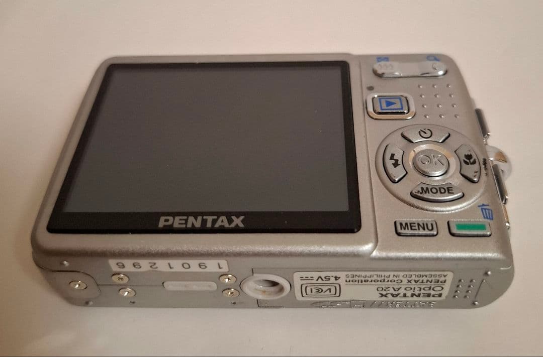[美品] ペンタックス PENTAX OPTIO A20 デジタルカメラ