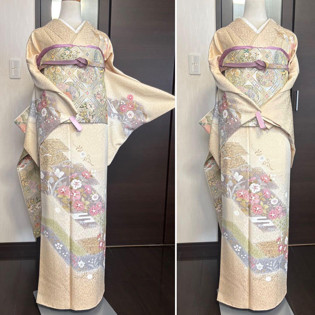 金駒刺繍　訪問着　フルセット　トールサイズ　入学式　卒業式　お宮参り