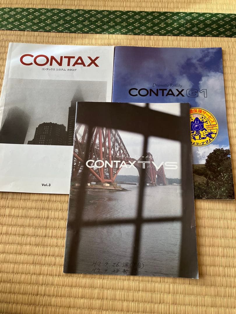 Contax TVS 　付属品付き　ジャンク