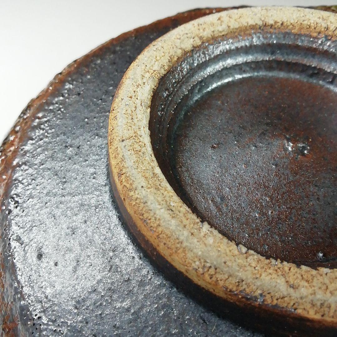 Ｔ３４９　茶碗　『益子焼』『長谷川窯』　共箱　抹茶碗　茶道具