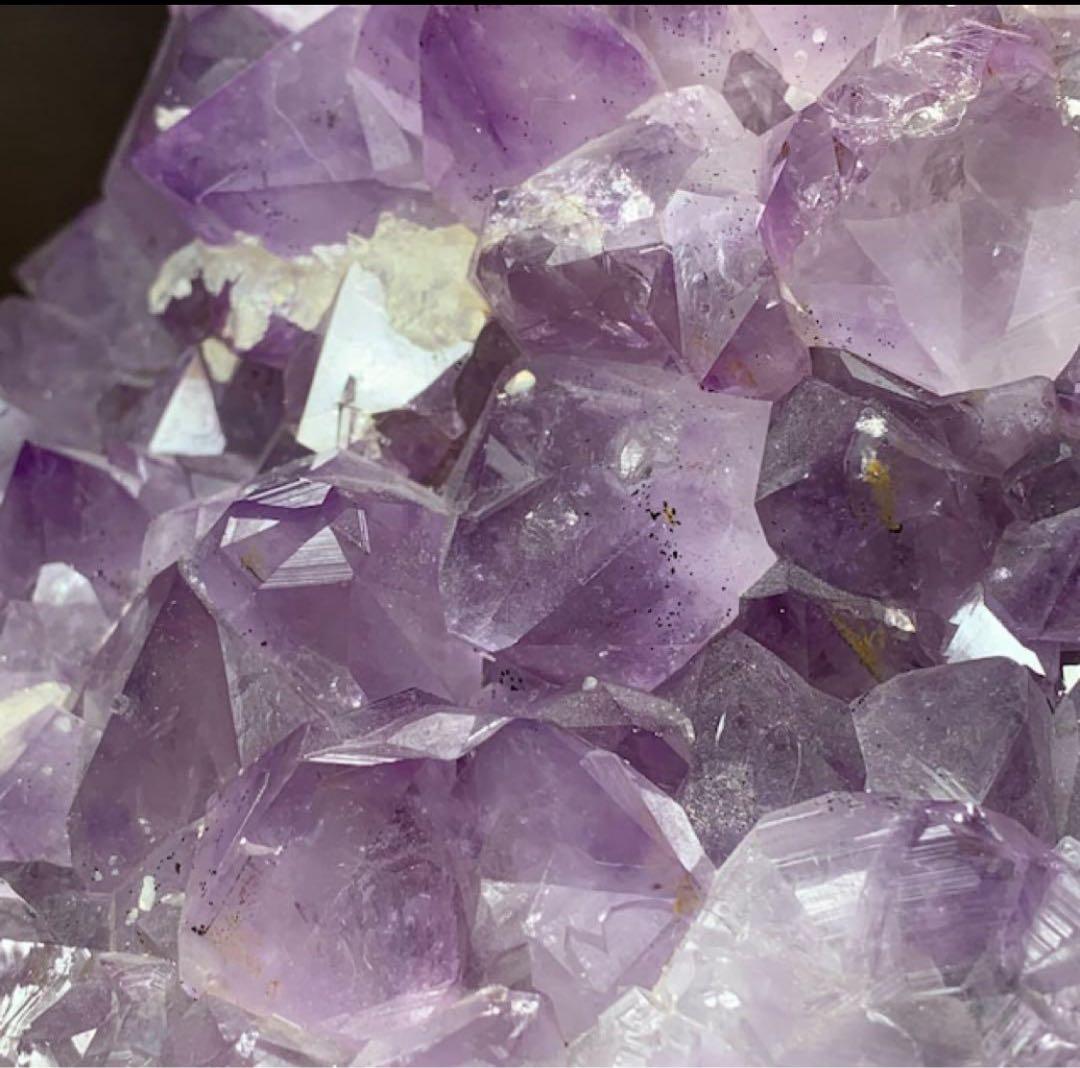 ALLSALE☆ブラジル産☆ラベンダーアメジスト原石クラスター