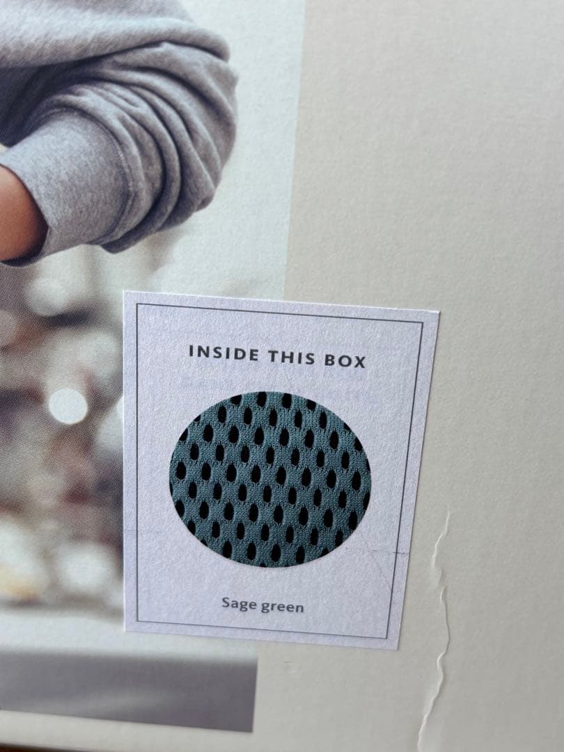 ベビービョルン　MOVE　エアリーメッシュ　セージグリーン　取扱説明書　箱付き